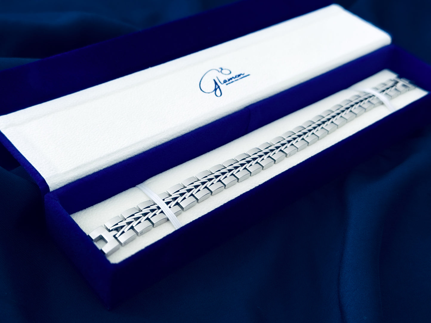 Glamon Titan Weave Bracelet - SILVER