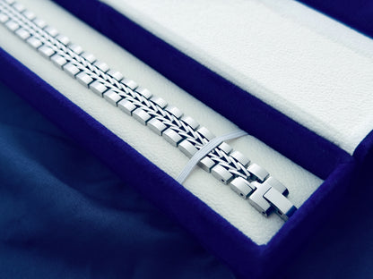 Glamon Titan Weave Bracelet - SILVER