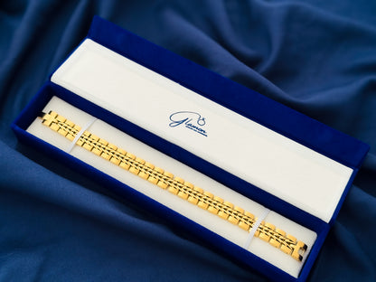 Titan Weave Bracelet - Gold Coated