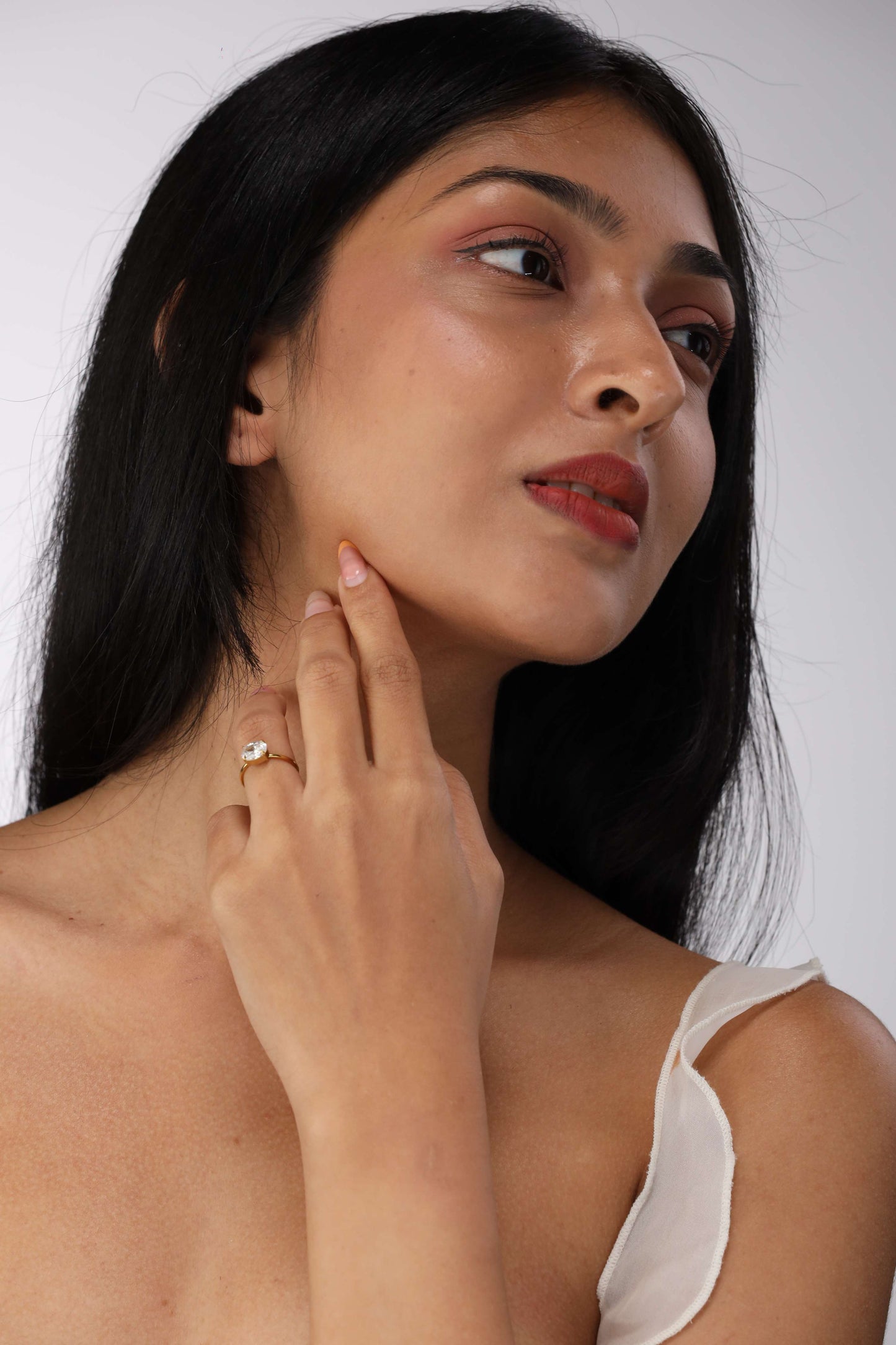 Glamon Elara Adjustable Ring – Gold Coated Luxury Ring for Women Sri Lanka