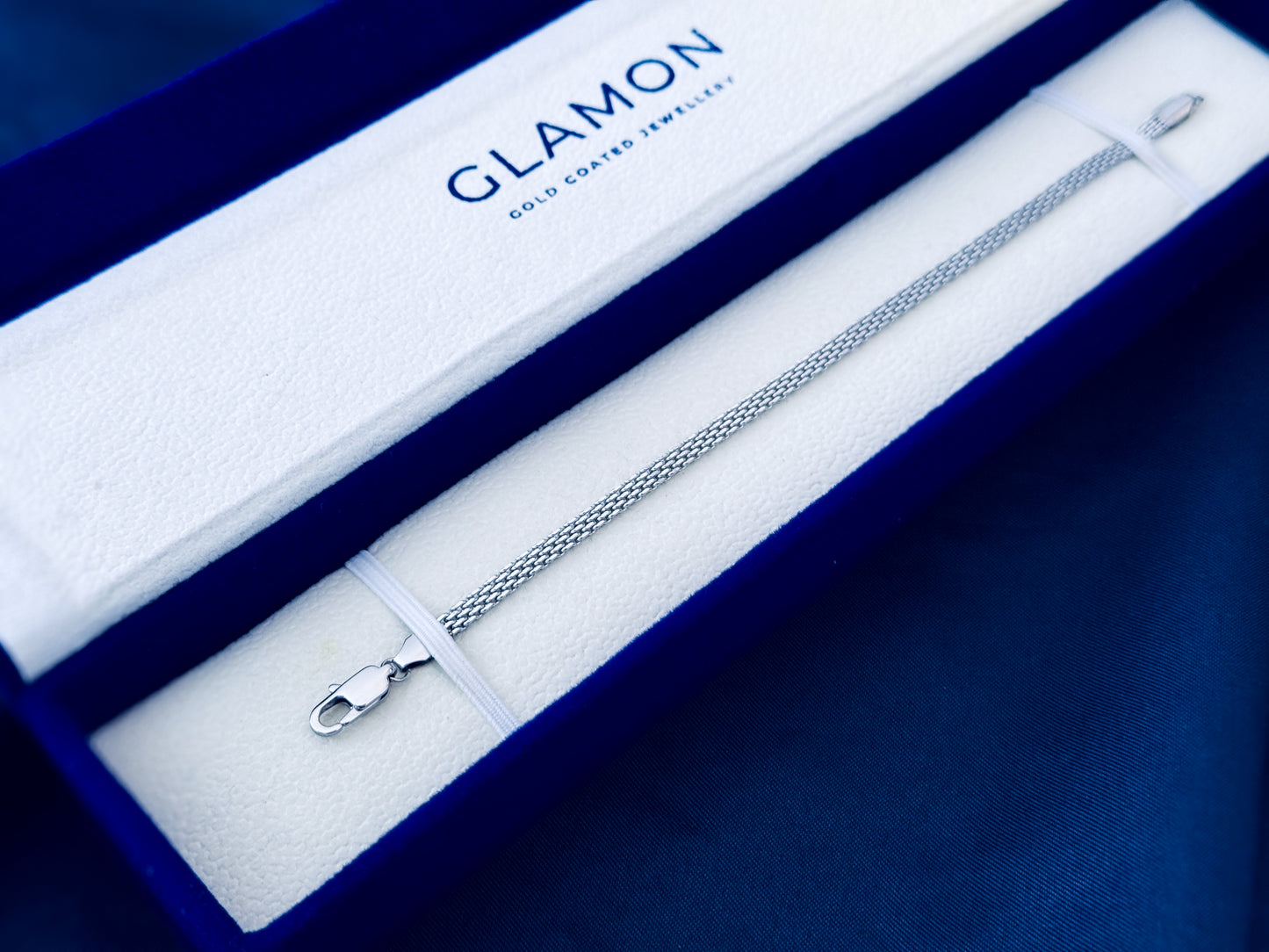 Astra Mesh Bracelet Unisex - SILVER