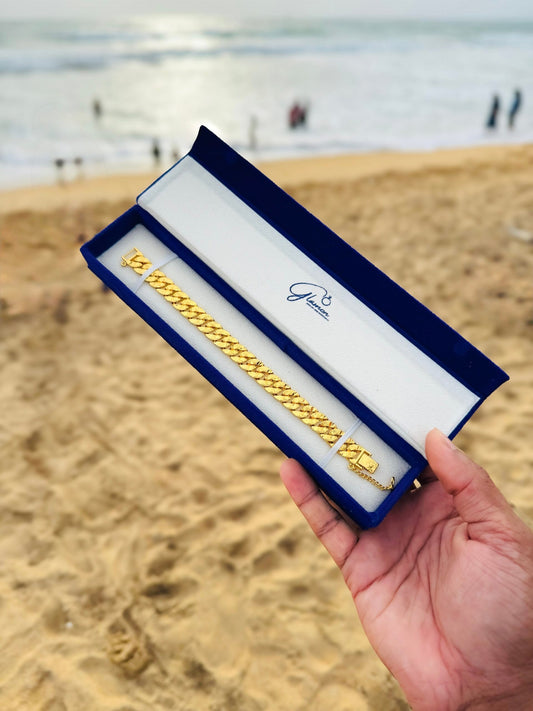 Gold Plated Bracelet For Boys