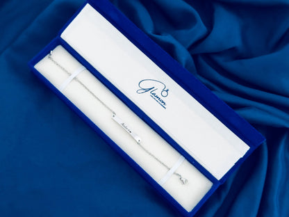 Name Engrave Customized Bracelet Gift For Girls- SILVER