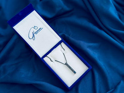 High Quality Customized Name Necklace For Men - BLACK