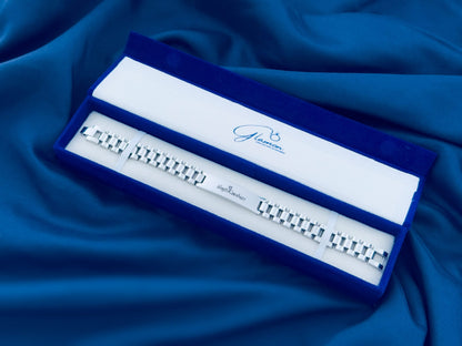 Sinhala Letters Customized Name Bracelet For Men - SILVER - High Quality Waterproof Jewellery Valentine Birthday Gift Boys
