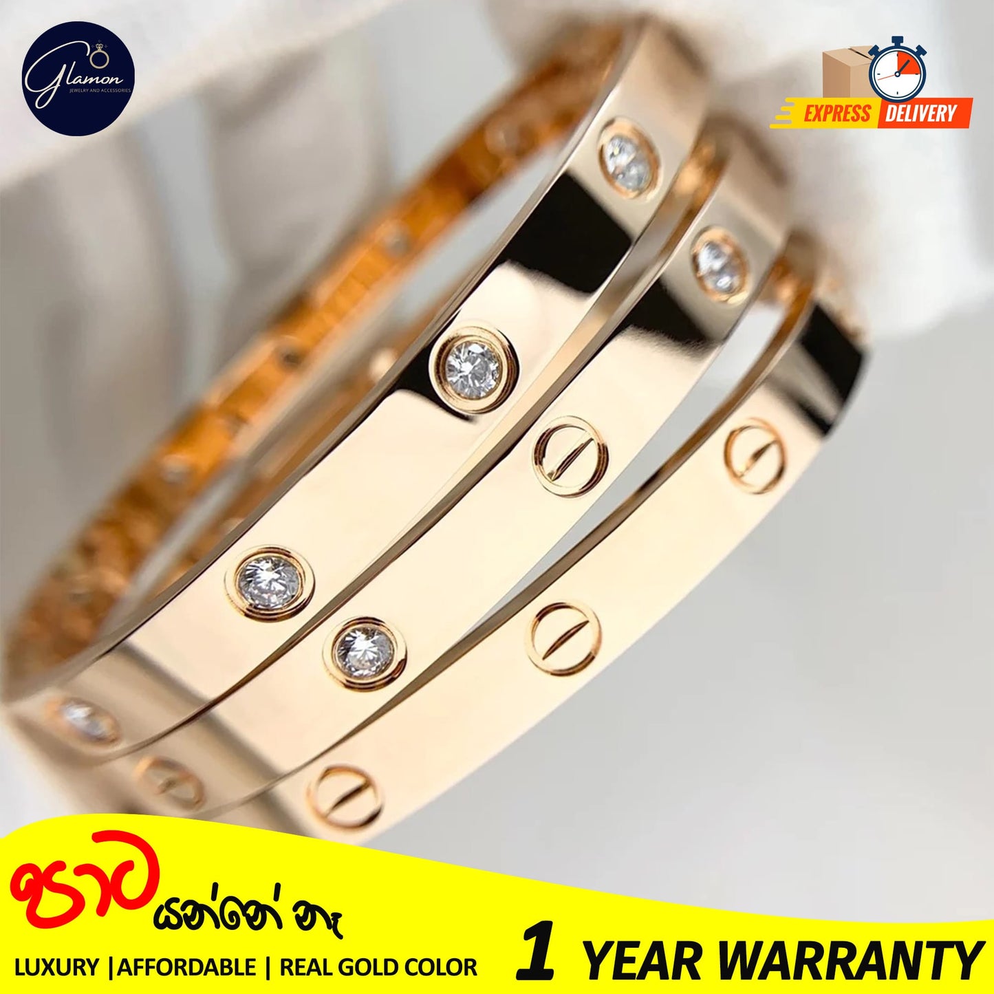 Luxury Designer 316L Stainless steel Cartier Bangle