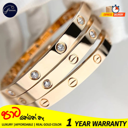 Luxury Designer 316L Stainless steel Cartier Bangle