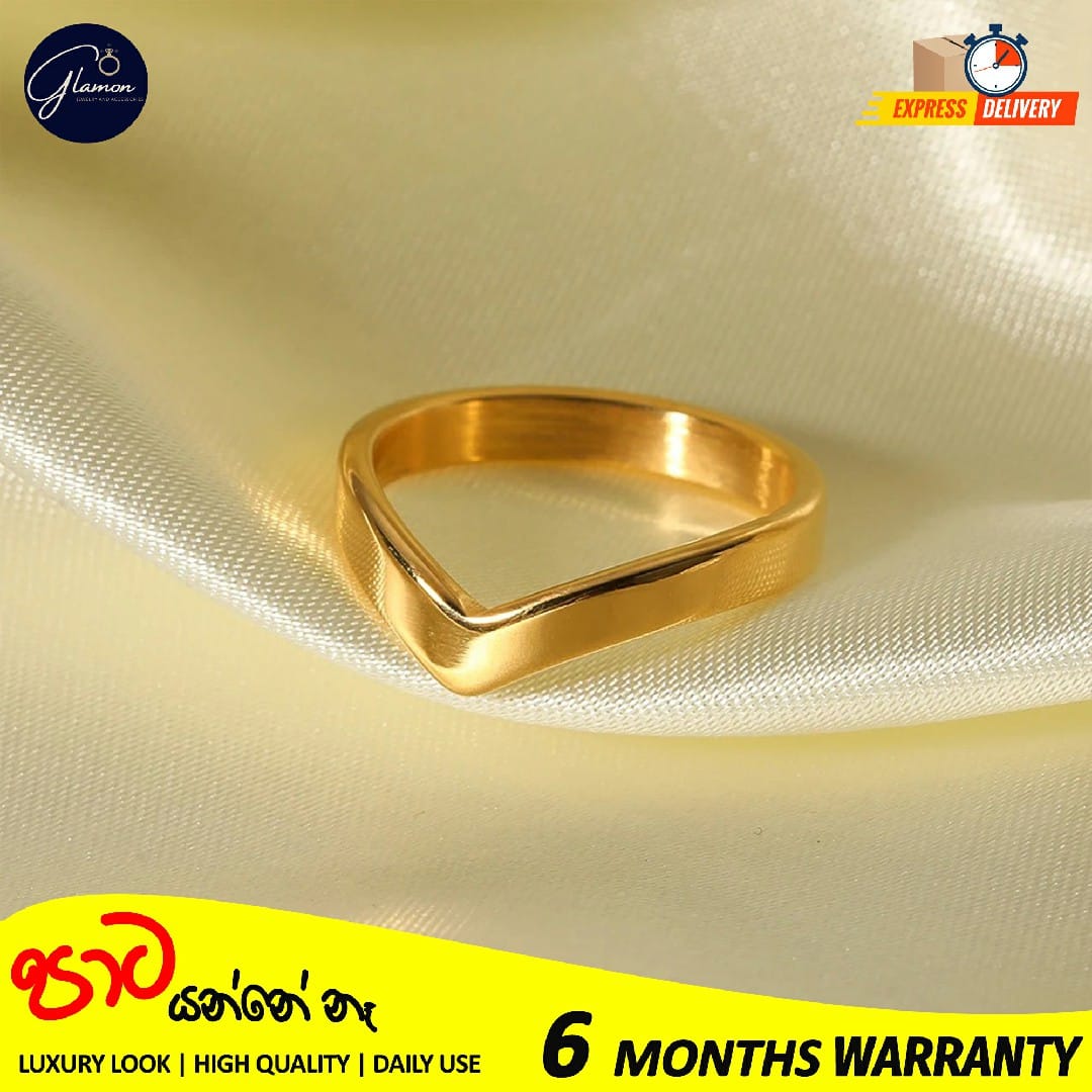V Shape Ring For Girls Stainless Steel High Quality Rings
