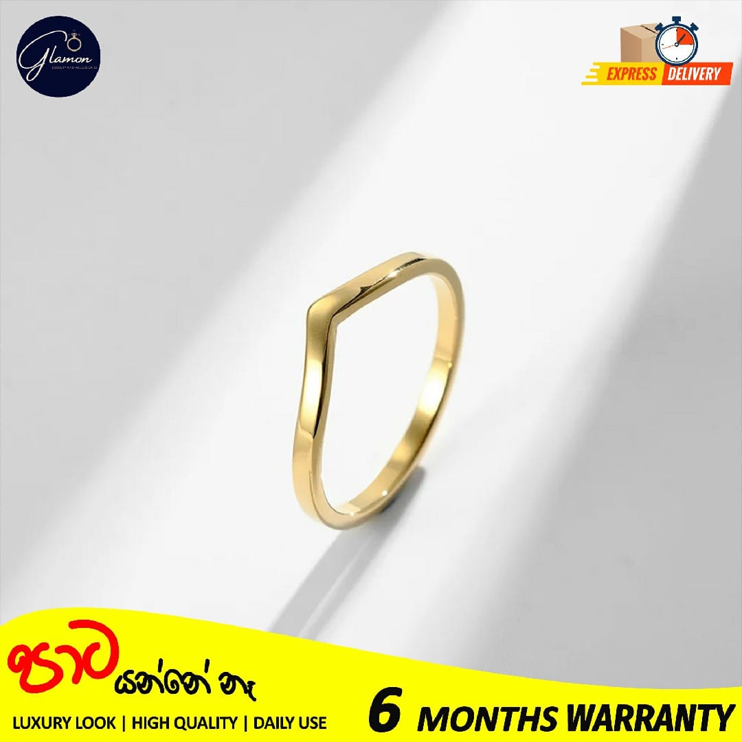 V Shape Ring For Girls Stainless Steel High Quality Rings
