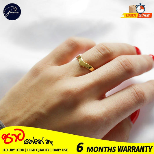 V Shape Ring For Girls Stainless Steel High Quality Rings