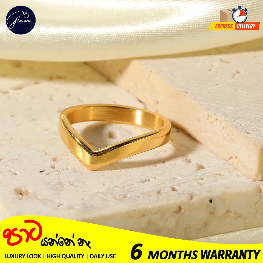 V Shape Ring For Girls Stainless Steel High Quality Rings